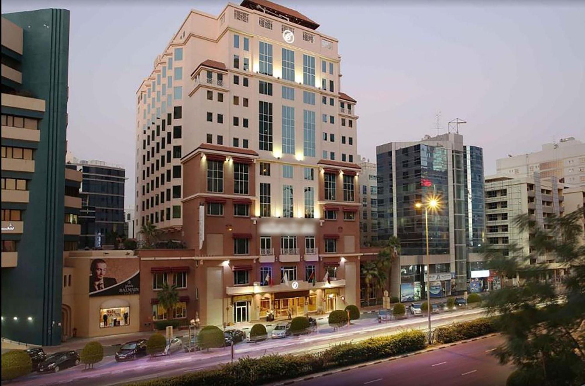 דובאי Knight Castle Hotel - Formerly Known As Carlton Palace Hotel מראה חיצוני תמונה